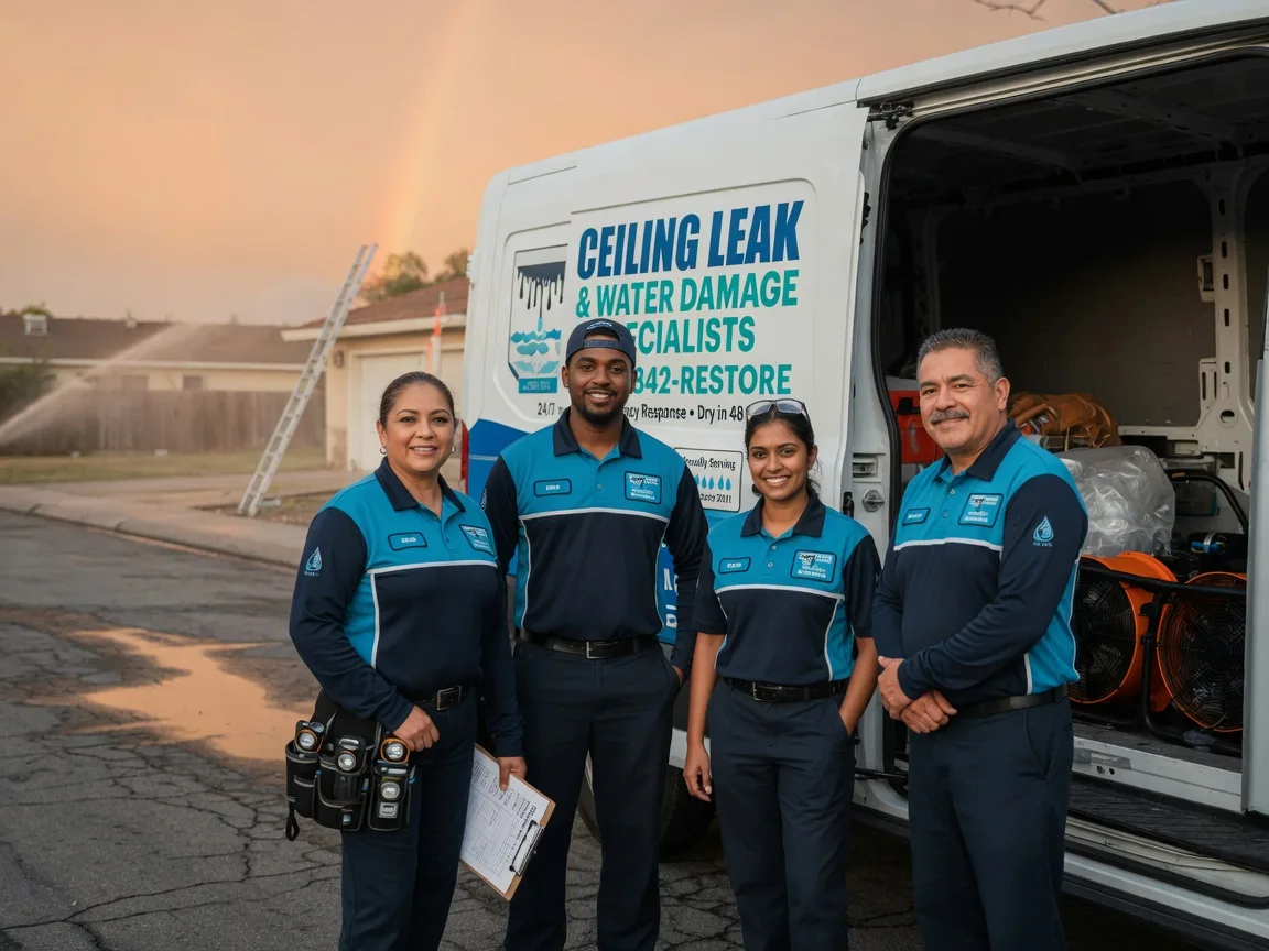 Ceiling Leak Cleanup company in Borrego Springs, CA